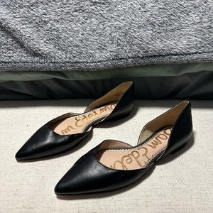 Sam Edelman Pointed Black Shoes Size 8